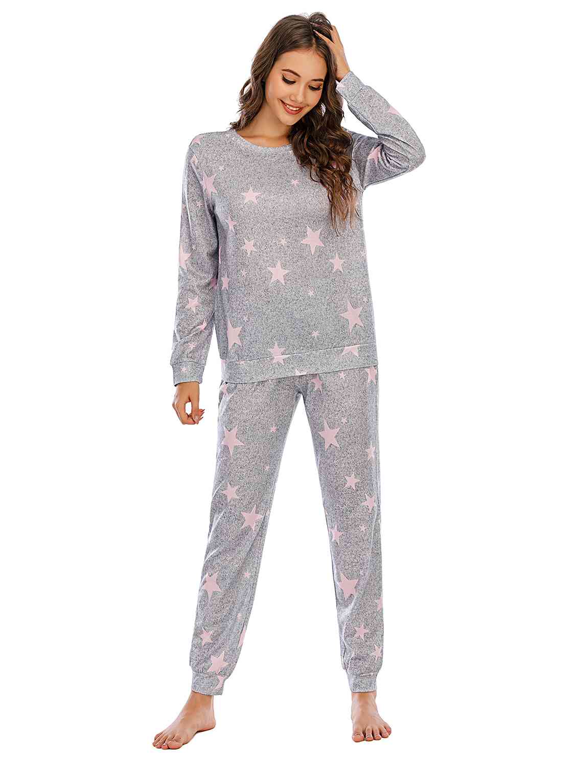 Star Top and Pants Lounge Set